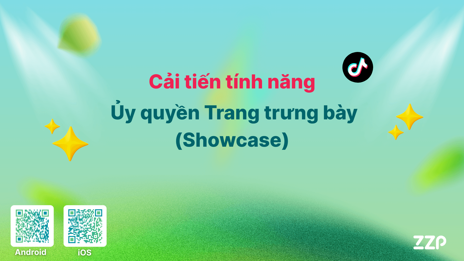 Cải tiến tính năng Ủy quyền Trang trưng bày (Showcase)